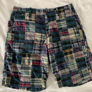 JCrew Vintage Patchwork Plaid Shorts